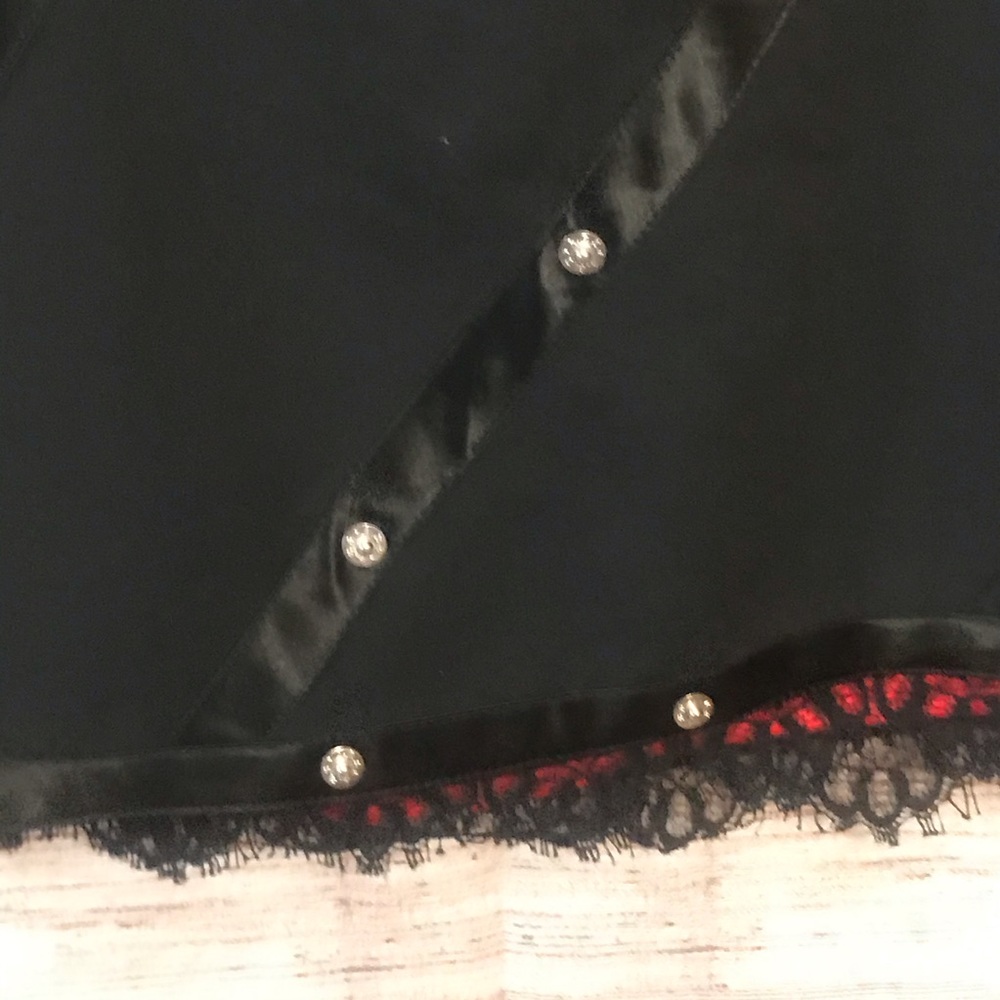 ABS Allen Schwartz Little Black Skirt Ladies Sz 2 - Picture 2 of 5